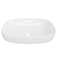 Lorenzo 505mm Ceramic Semi-Inset Basin